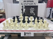 PBM CHESS CLUB TOURNAMENT REGULATION CHESS SET WEIGHTED 3.75"KING 2 EXTRA QUEENS Chess price