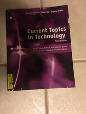 Current Topics in Technology by Eugene Simko and Maureen Sheehan Paparella... Current - General Topics price