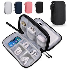 Travel Organizer Bag Cable Storage Pouch Case Portable Waterproof Double Layers Storage Bag price