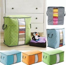 US Anti Dust Large Storage Bag Clothes Quilt Blanket Storage Sort Home Organizer Storage Bag price