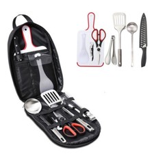 Camping Cookware Cooking Utensils Set - Portable Camping BBQ Kitchen Utensils Camping Kitchen price