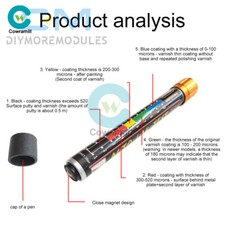 Portable Car Paint Thickness Gauge Test Pen Sheet Metal Tester Paint Film Pen Test Sheets price