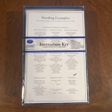 Brand New GARTNER  Paper 50 CT Invitation Kit Env Response Cards Test Sheets Test Sheets price