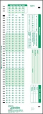 50 PCS Answer Sheet Compatible With 20260 882E Testing Forms Exam Paper Test Sheets price