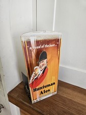 Eldridge Pope Brewery Huntsman Ales Bar Show Card Display Cardboard Rare Dorset ALES price