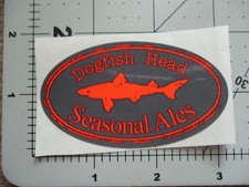 DOGFISH HEAD Seasonal Ales tap STICKER decal craft beer dog fish brewery U ALES price