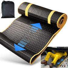 Magic Rolling Creeper Mat Portable Mechanics Yellow & Black Mat price