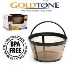 GoldTone Reusable 8-12 Cup Basket Coffee Filter for Mr Coffee Machine and Makers Coffee Makers price