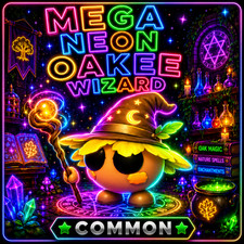 MEGA NEON OAKEE WIZARD (CHEAP) ADOPT A PET FROM ME - CHEAPEST ON EBAY Adventure price