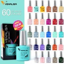 Venalisa New Soak Off UV LED Nail Gel Polish Manicure Long Lasting Color Gel Kit Nail Polish price