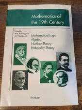 MATHEMATICS OF THE 19TH CENTURY: MATHEMATICAL LOGIC By A N Kolmogorov VERY GOOD 19th Century Philosophy price