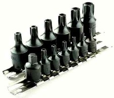15 pcs  Impact Star Bit Socket Tamper Proof 1/4" & 3/8" Dr Torx Sockets Sockets price