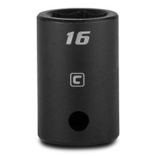 Capri Tools Shallow Impact Socket, 1/2 in. Drive, 6-Point, Metric 10 to 27 mm Sockets price