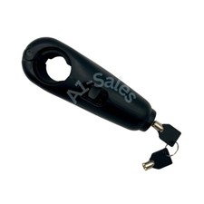 Black Motorcycle Alarm Anti Theft Brake Clutch Lock with Alarm Plastic Rustproof Motorcycle Lock & Alarm price