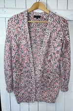 :Knitwear By F&F Women’s Cardigan Sweater Red, White & Black Multi Color Size 4 Women's Sweater & Cardigan & Knitwear price