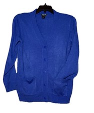 Women’s Cardigan Sweater Small 100% Acrylic Blue Knitwear Costal Gramma Women's Sweater & Cardigan & Knitwear price
