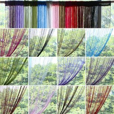 2 Pack Magik Line String Window Curtain Tassel Door Fringe Panel Room Divider String Curtain price