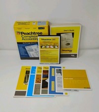Peachtree Complete Accounting Software 2005 PC Big Box CD-ROM with Serial Number Accounting Software price