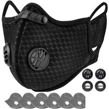Washable Reusable Half Face Shield Respirator Dust Mask Anti Pollution Facepiece Face Shield & Mask price
