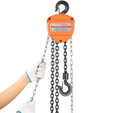 Uimoso Manual Chain Hoist 0.5T/1100 lbs Capacity 10 ft Lift w/Durable G80 Chain Chain Hoist price