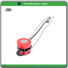 1 Ton / 2200Lbs Chain Hoist Manual Puller Block Fall Chain 10FT with Hook Red Chain Hoist price
