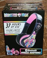 MONSTER HIGH Wireless Headphones w/Bluetooth Technology #MH-B52.EXv23XOLB Unisex Headphones price