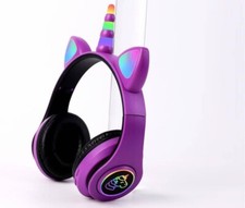 Unicorn Headphones ForKids,  And Adult Unisex. Beautiful For GIFT For Christmas. Unisex Headphones price
