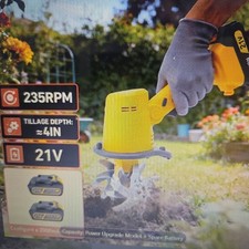 21v Cordless Handheld Garden Tiller Cultivator 2 Batteries Cultivator price