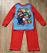 Super Mario Kids Cozy Pajama Set Size 6-7 Boys' Pajamas price