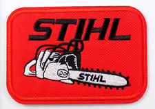 STIHL EMBROIDERED PATCH IRON/SEW ON 3-7/8" x 2-5/8" CHAINSAWS HEDGE TRIMMERS AX Hedge Trimmers price