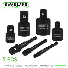 7-pack 3/8" to 1/4" 1/2 inch Drive Ratchet Socket Adapter Reducer Air Impact Set Socket Set price