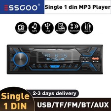 Car Radio Bluetooth Stereo MP3 Player 2USB/TF/FM/AUX Head Unit No CD Single 1DIN Car Stereos price