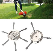 Steel Wire Grass Trimmer Head 3 Heads Durable for Electric Lawn Mower Use Brush Cutter price