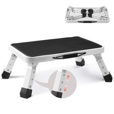 VEVOR Step Stool Ladder Foldable 3 Adjustable Height Max Load 330lbs for Home Ladders price