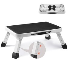 VEVOR Step Stool Ladder Foldable 3 Adjustable Height Max Load 330lbs for Home Ladders price