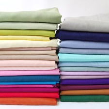 Solid Color Silk / Cotton 55'' By Yards Natural Silk Cotton Fabric Scarf Lining Cotton price