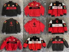 Ferrari Jacket Ebroidered Cotton Padded F 1 Racing Unisex Embroidery Jacket Cotton price
