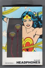 BIOWORLD WONDER WOMAN EARBUDS IN-EAR WIRED HEADPHONES IPOD IPHONE IPAD DC COMICS Women's Headphones price