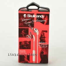 Skullcandy XTplyo Sport Stereo In-Ear Buds Headphones w/Mic Headset White/Swirl Women's Headphones price