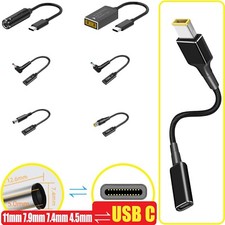 USB Type C⇌Laptop Power Charger Adapter Charging Cable For Thinkpad Lenovo HP Laptop Adapter price