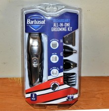 Barbasol All-In-One Grooming Kit 8-pc Rechargeable shaving beard ear nose fade All-in-One PC price