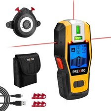 PREXISO 2-in-1 Stud Finders Rechargeable Multi Surface Cross Line Laser Scanners Scanners price