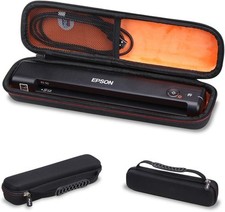 Epson WorkForce ES Portable Document Scanner Protective Case Black Orange Scanners price