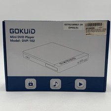 GOKUID MINI DVD PLAYER MODEL DVP-102 Built In Speakers HD 1080P Portable CD USB Portable DVD Players price