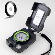 AOFAR Lensatic Military Compass AF-4090 Aluminum Alloy Survival Hiking Camping Compass price