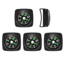 20mm Slip-On Wrist Compass [5PCS] - Hard Shell Liquid Filled Compass - [Black] Compass price
