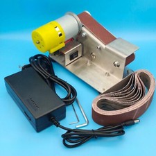 Mini Belt Sander Grinder Polishing Kit Electric Benchtop Polishing Grinding diy Sanding Machine price