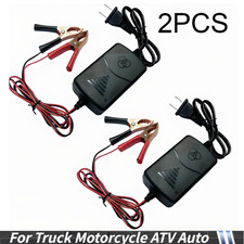 2PC 12V Car Battery Charger Maintainer Trickle RV For Truck Motorcycle ATV Auto Battery Charger price