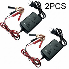2PC 12V Car Battery Charger Maintainer Trickle RV For Truck Motorcycle ATV Auto Battery Charger price