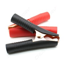 4Pcs Battery Jumper Cable Clamps, Heavy Duty Car Battery Charger Alligator Clips Battery Jumper Cable price